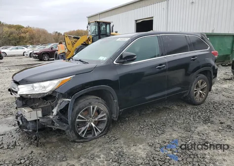 2018 Toyota Highlander Le from USA, damaged, VIN 5TDBZRFH9JS914083